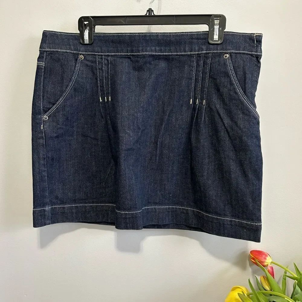 Elle Jean Skirt